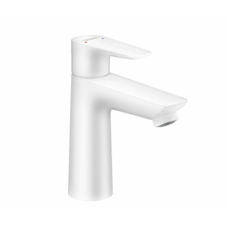 Umývadlová batéria Hansgrohe Talis E s výpustou matná biela 71710700