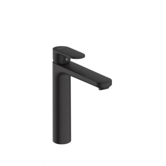 Vysoká umývadlová batéria Hansgrohe Vernis Blend bez výpuste čierny mat 71582670
