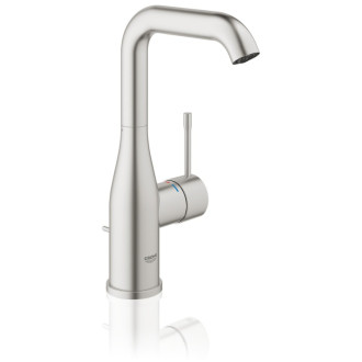 Vysoká umývadlová batéria Grohe Essence New s otočným ramienkom supersteel 32628DC1