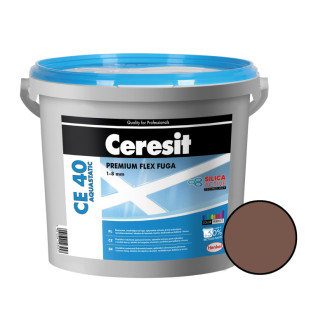 Škárovacia hmota Ceresit CE 40 hnedá 5 kg CG2WA CE40559