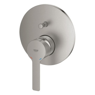 Sprchová batéria Grohe Lineare bez podomietkového telesa supersteel 24064DC1