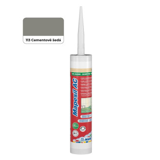 Silikón Mapei Mapesil AC cementovo šedá 310 ml MAPS113
