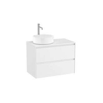 Kúpeľňová skrinka pod umývadlo Roca ONA 79,4x58,3x45,7 cm biela mat ONADESK802ZBML