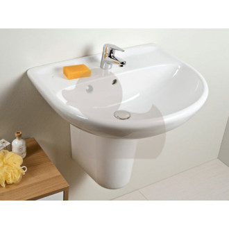 Umývadlo Jika Lyra Plus 55x45 cm otvor pre batériu uprostred H8143820001041