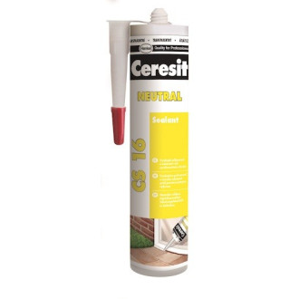 Silikón Ceresit CS 16 biela 300 ml CS16B