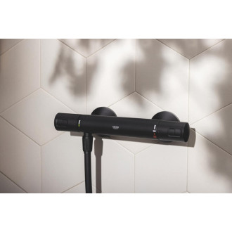 Sprchová batéria Grohe Precision Start bez sprchového setu black matt 345942430