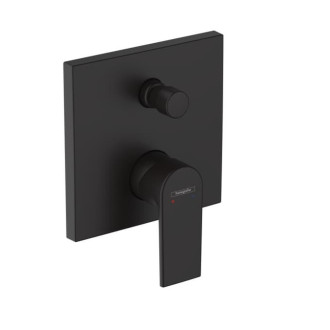 Vaňová batéria Hansgrohe Vernis Shape bez podomietkového telesa čierny mat 71468670