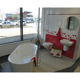 Zrkadlo s fazetou Amirro Georgina 60x60 cm 125-615