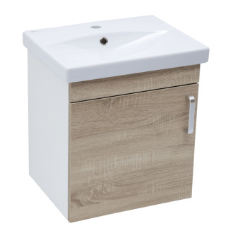 Kúpeľňová skrinka s umývadlom Naturel Vario Dekor 50x51x40 cm dub bardolíno mat VARIO250BIDB