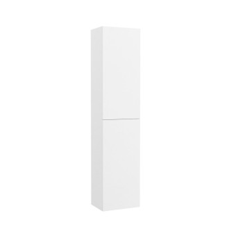 Kúpeľňová skrinka vysoká Roca ONA 40x175x30 cm biela mat A857635509