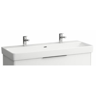 Umývadlo Laufen Pro S 120x46 cm dva otvory pre batériu H8149650001071