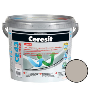 Škárovacia hmota Ceresit CE 43 sivá 5 kg CG2WA CE43507