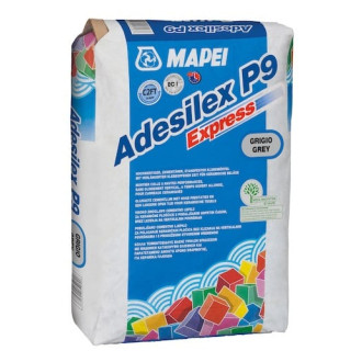 Lepidlo Mapei Adesilex P9 Express sivá 25 kg C2FT ADESILEXP9EXPRES