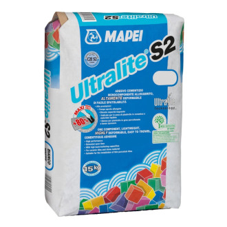Lepidlo Mapei Ultralite S2 sivá 15 kg C2TE S2 ULTRALITES2
