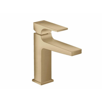 Umývadlová batéria Hansgrohe Metropol s clic-clacom kartáčovaný bronz 32507140