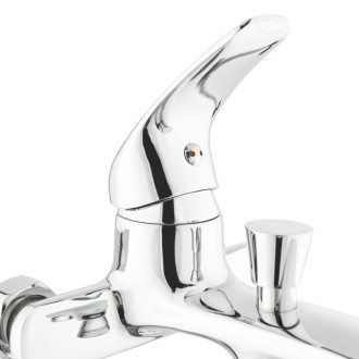 Vaňová batéria S-Line Pro bez sprchového setu 100 mm chróm SIKOBSLPRO22210