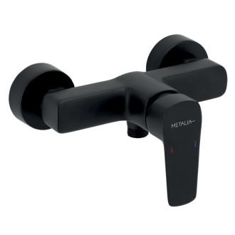 Sprchová batéria Novaservis Metalia 58 bez sprchového setu 150 mm čierna 58061/1,5