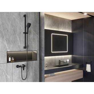 Sprchová batéria Novaservis Metalia 58 bez sprchového setu 150 mm čierna 58061/1,5