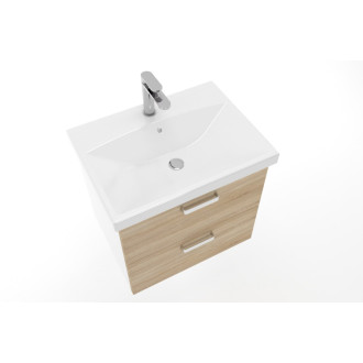 Naturel Vario skrinka s umývadlom Brevis 60cm biela/dub VARIO260ZBIDB