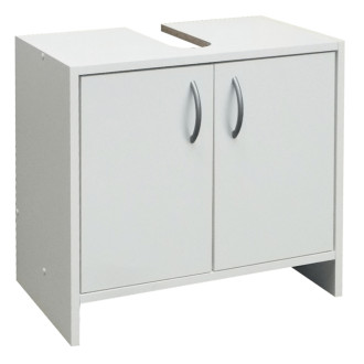 Kúpeľňová skrinka pod umývadlo Multi Praxis 55x33,5 cm biela SKDEMONT