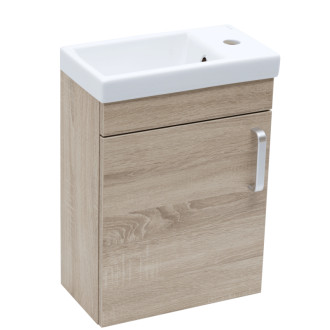 Kúpeľňová skrinka s umývadlom Naturel Vario Dekor 40x50x22 cm dub bardolíno mat VARIO240DBDB