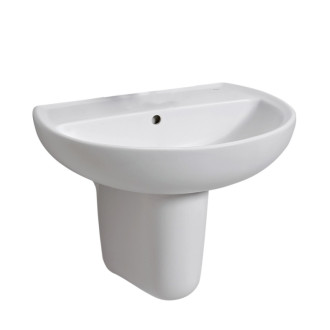 Umývadlo Bicykel Rekord 60x45,5 cm bez otvoru pre batériu K91060000