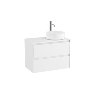Kúpeľňová skrinka pod umývadlo Roca ONA 79,4x58,3x45,7 cm biela mat ONADESK802ZBMP