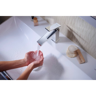 Umývadlová batéria Hansgrohe Tecturis E bez výpustu chróm 73011000