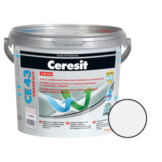 Škárovacia hmota Ceresit CE 43 biela 5 kg CG2WA CE43501