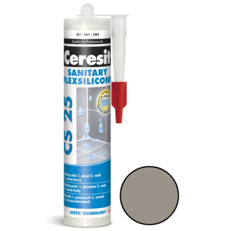 Silikón Ceresit CS 25 cementovo šedá 280 ml CS2512