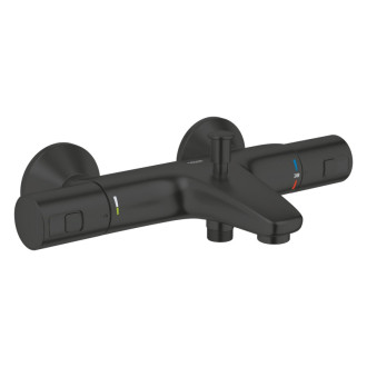 Vaňová batéria Grohe Precision s prepínačom 150 mm matte black 345982430