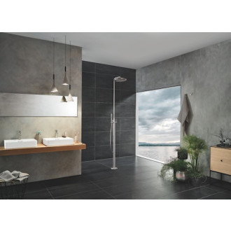 Umývadlová batéria Grohe Essence New s výpustou supersteel 23589DC1