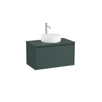 Kúpeľňová skrinka pod umývadlo Roca ONA 79,4x44,3x45,7 cm zelená mat ONADESK801ZZM