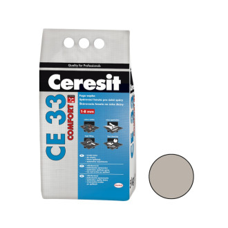 Škárovacia hmota Ceresit CE 33 sivá 5 kg CG2A CE33507