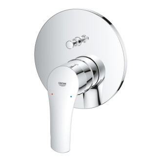 Vaňová batéria Grohe Eurosmart New bez podomietkového telesa chróm 24043003