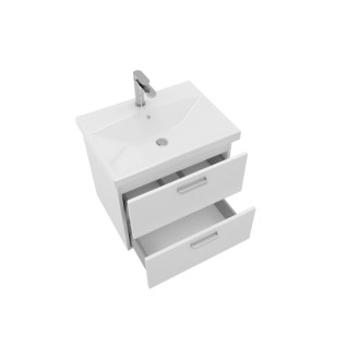 Naturel Vario skrinka s umývadlom Brevis 60cm biela/biela VARIO260ZBIBL