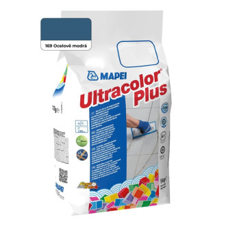 Škárovacia hmota Mapei Ultracolor Plus oceľovo modrá 5 kg CG2WA MAPU169