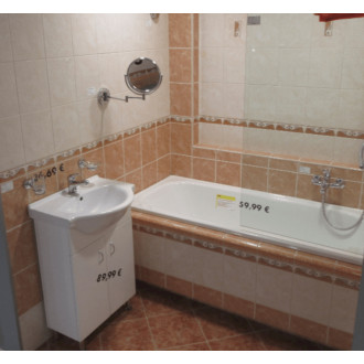 Kúpeľňová skrinka s umývadlom Multi Pro 61x50 cm biela PRO60NOVA