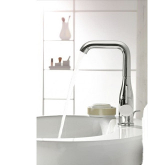 Vysoká umývadlová batéria Grohe Essence New s výpustou chróm 32628001