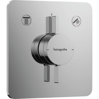 Vaňová batéria Hansgrohe DuoTurn Q bez podomietkového telesa chróm 75414000