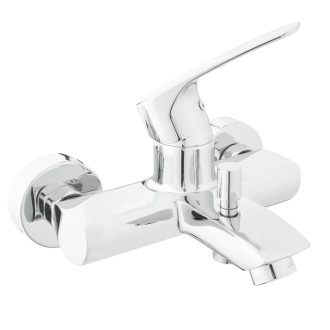 Vaňová batéria SAT SAT Project bez sprchového setu 150 mm chróm SATBSPRO222