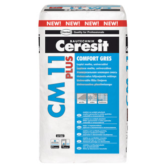 Lepidlo Ceresit CM 11 Plus sivá 25 kg C1T CM11P25
