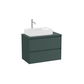 Kúpeľňová skrinka pod umývadlo Roca ONA 79,4x58,3x45,7 cm zelená mat ONADESK802ZZML