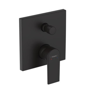 Vaňová batéria Hansgrohe Vernis Shape bez podomietkového telesa čierny mat 71469670