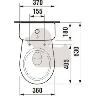 Wc kombi komplet Jika Lyra Plus spodný odpad H8263870002413