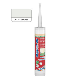 Silikón Mapei Mapesil AC mesačná biela 310 ml MAPS103