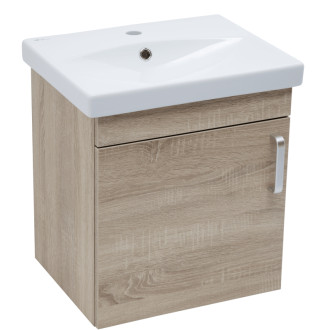 Kúpeľňová skrinka s umývadlom Naturel Vario Dekor 50x51x40 cm dub bardolíno mat VARIO250DBDB