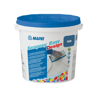 Škárovacia hmota Mapei Kerapoxy Easy Design oceľovo modrá 3 kg R2T MAPXED3169