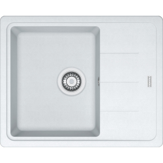 FRANKE F1025 drez 114.0285.103 Basis BFG 611-62 620x500 fragranit biela ľad