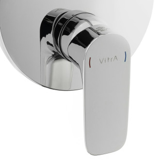 Vaňová batéria Vitra S50 bez podomietkového telesa chróm SIKOBVIS50215